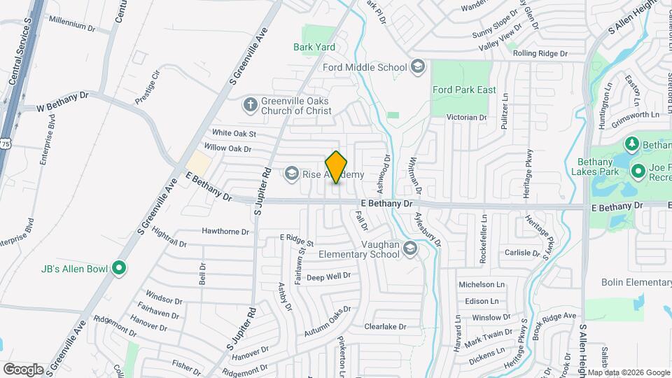 738 Ridgemont Dr Map and Location Details