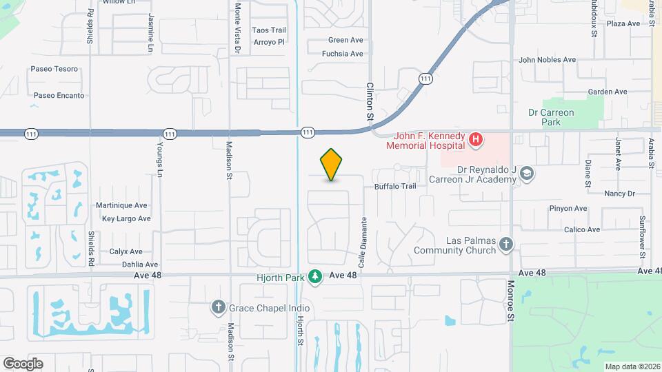 81358 Avenida Blanca Map and Location Details