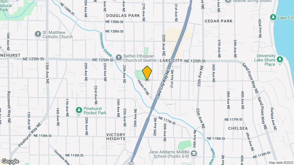2711 NE 123rd St Map and Location Details