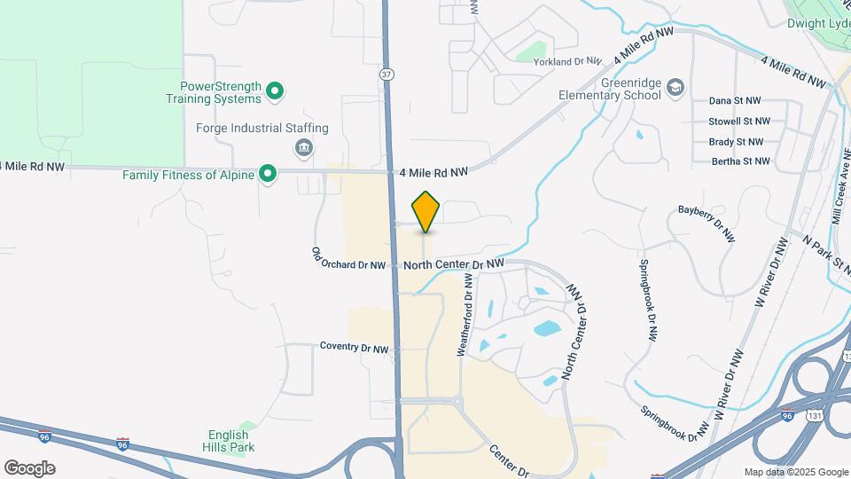Kingsbury Place Apts Map and Location Details