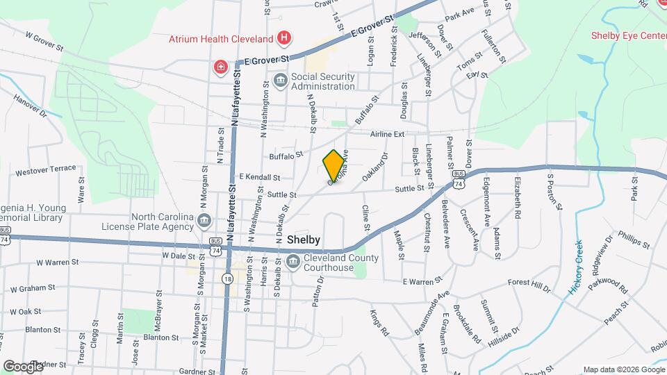 410 Carolina Ave Map and Location Details