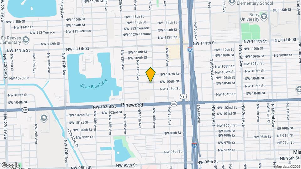 1020 NW 106th St Mapa y Detalles de la Ubicación