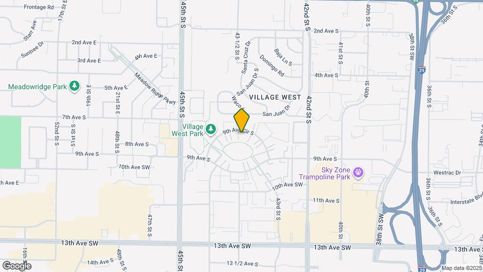 4318 9th Ave Cir S Map and Location Details