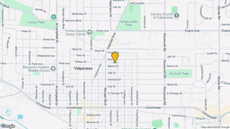 405 Beech St Map and Location Details