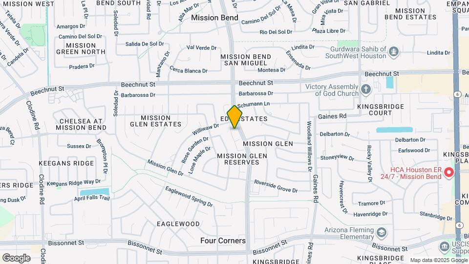 8315 Mission Estates Dr Map and Location Details