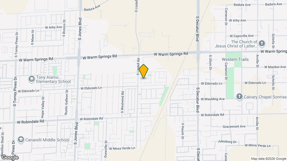 5447 W Hasley Canyon Ave Map and Location Details