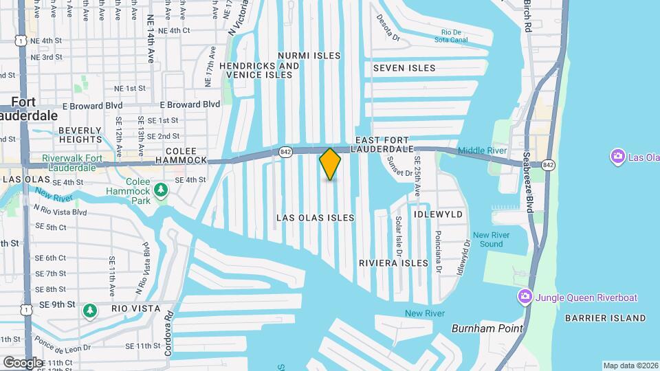 408 Coral Way Map and Location Details