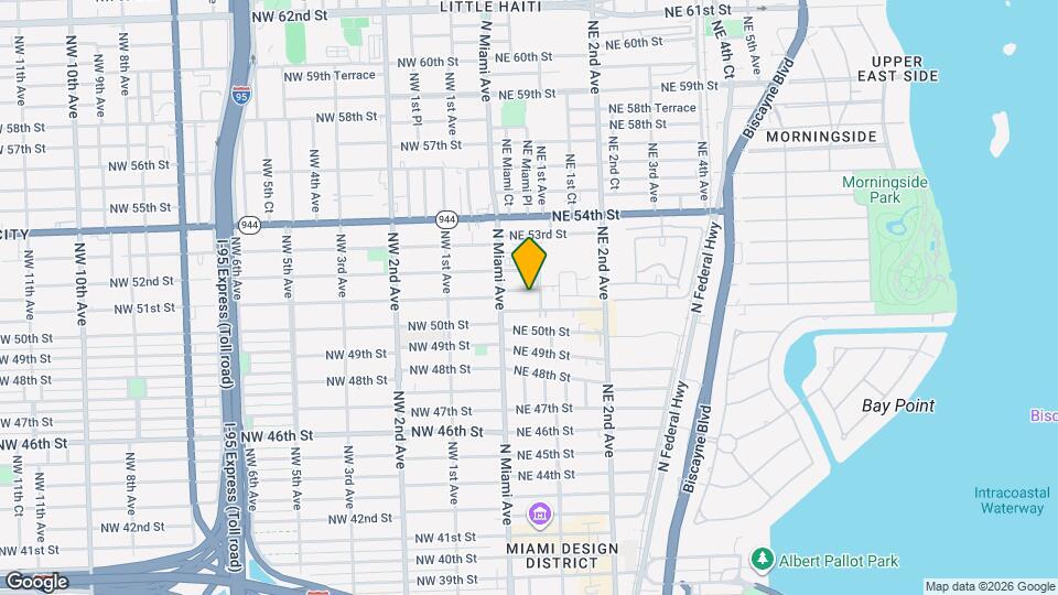 52 NE 51st St Map and Location Details