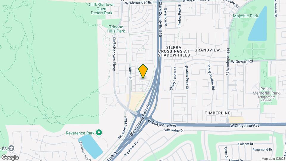 10525 Blanca Peak Ave Map and Location Details