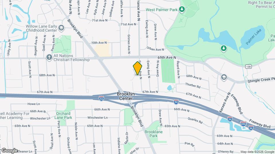 6768 Grimes Pl N Map and Location Details