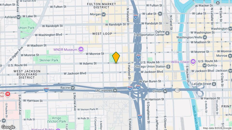 209 S Peoria St Map and Location Details