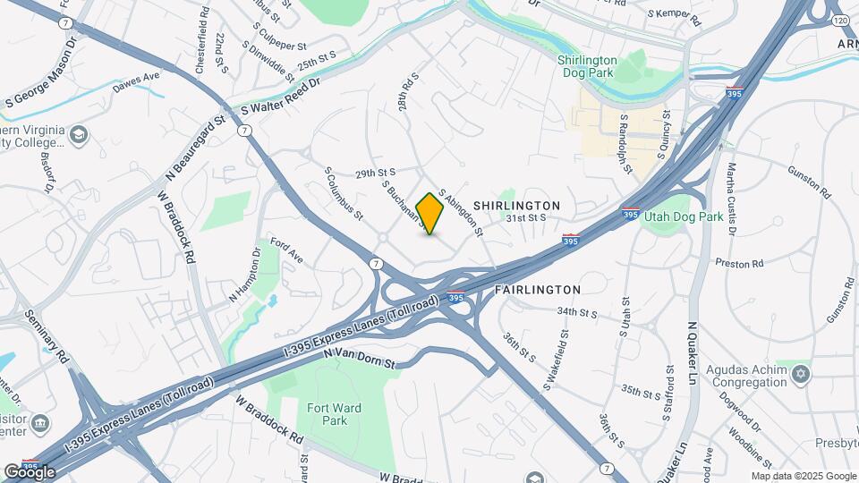 3052 S Buchanan St Map and Location Details