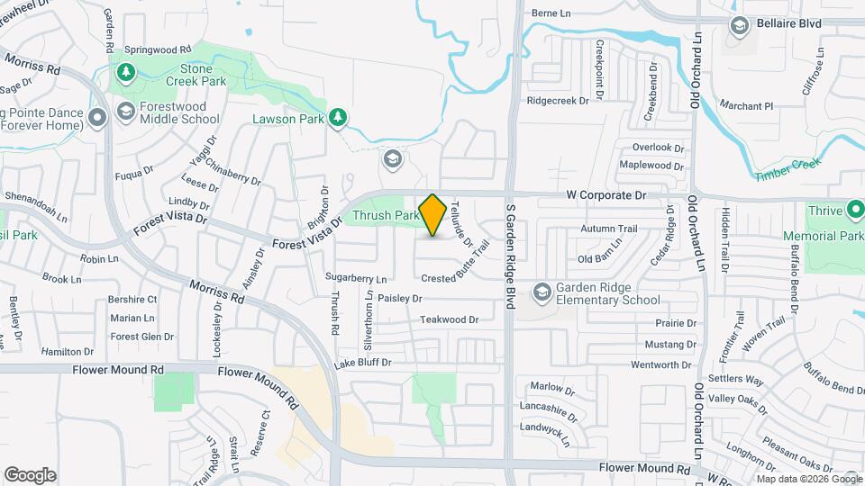 805 Sierra Ln Map and Location Details