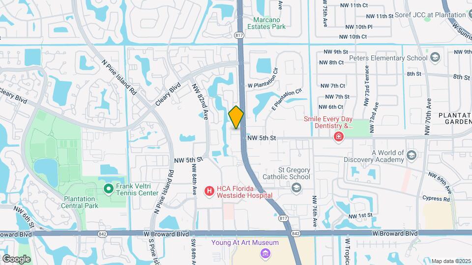 569 N University Dr Map and Location Details