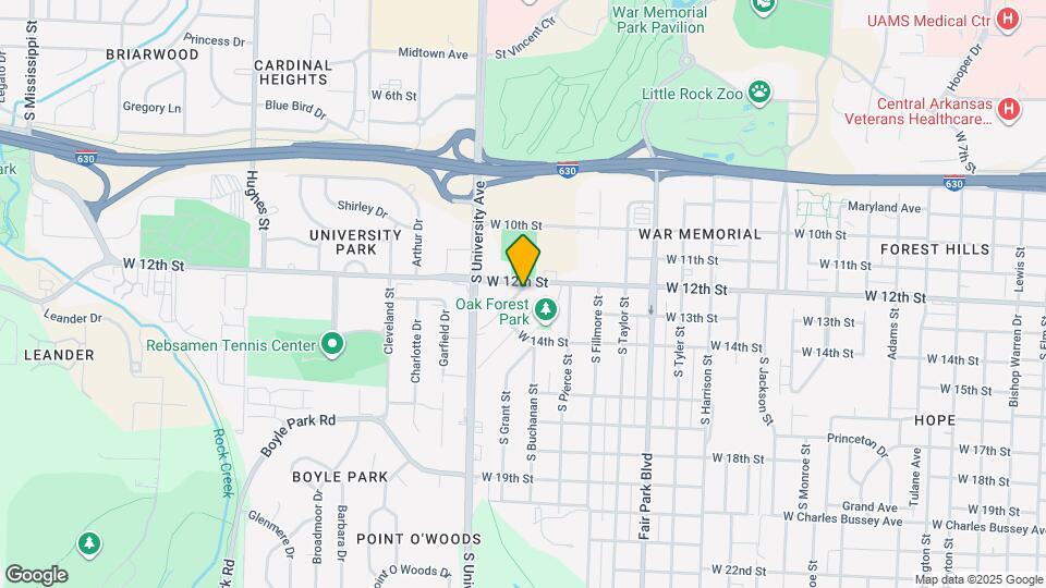 1209 Look St Map and Location Details