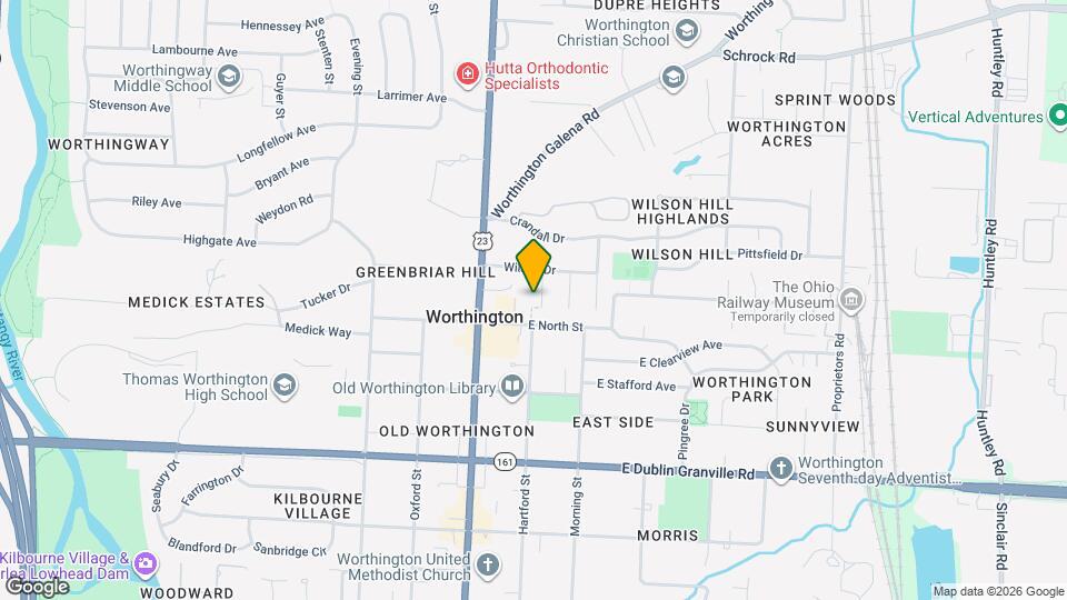 981 Hartford St Map and Location Details