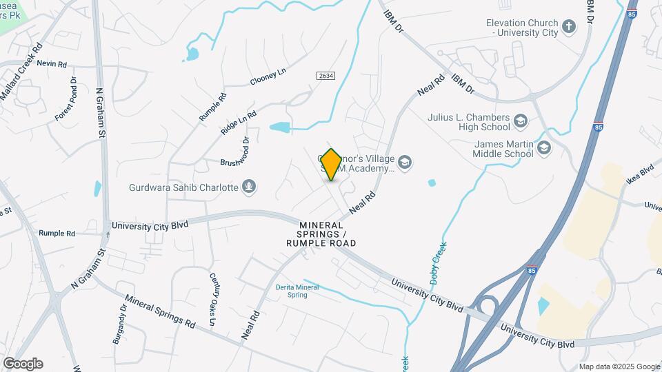 1416 Rumstone Ln Mapa y Detalles de la Ubicación