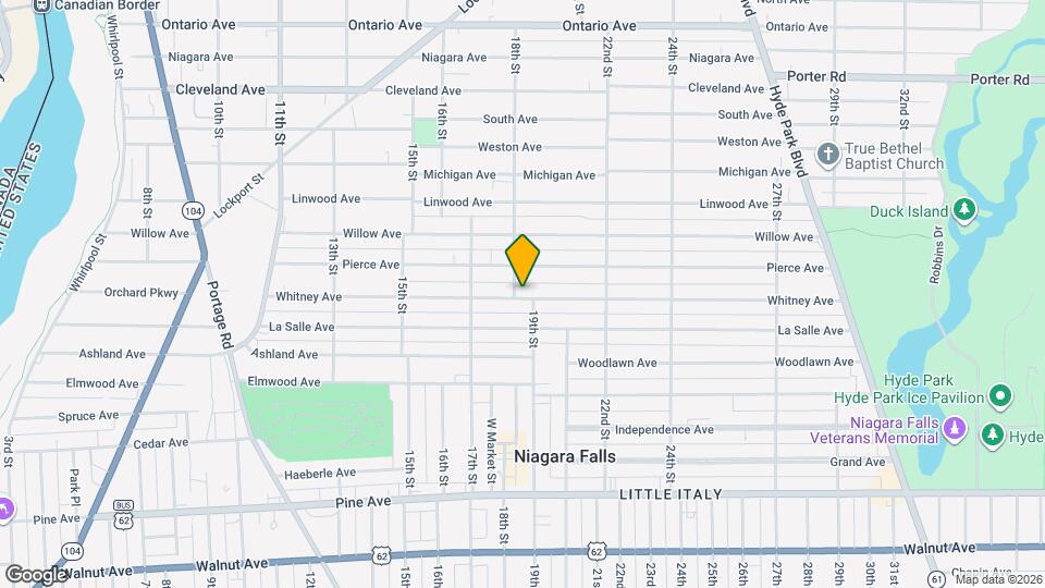 1808 Whitney Ave Map and Location Details