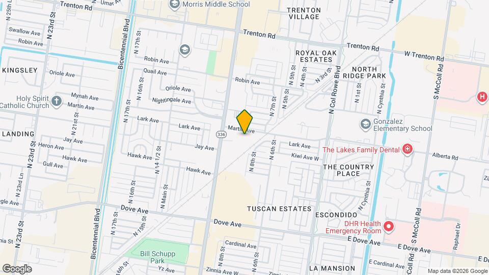 2 N 10th St Map and Location Details