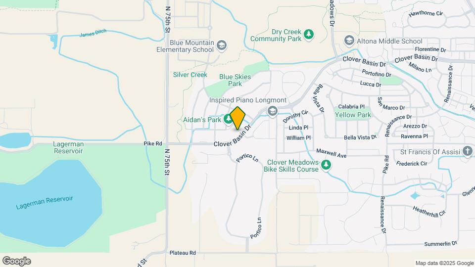 5508 Clover Basin Dr Map and Location Details