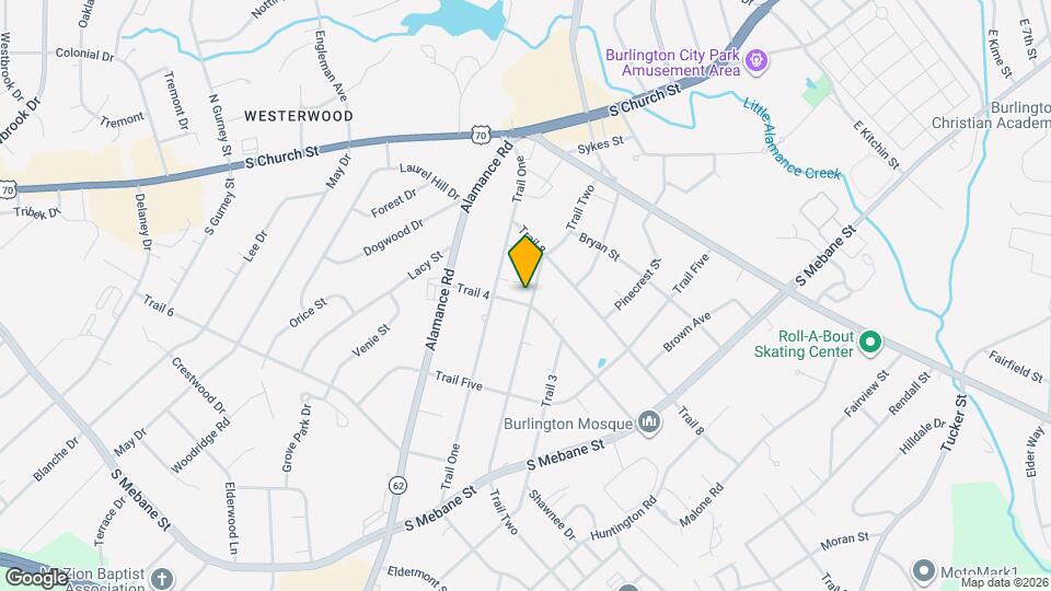 204 Trail Four Mapa y Detalles de la Ubicación