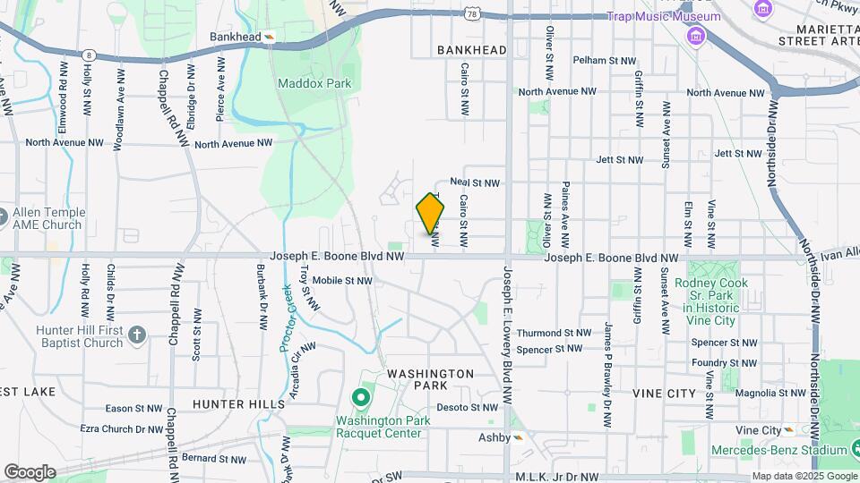 346 Tazor St NW Map and Location Details