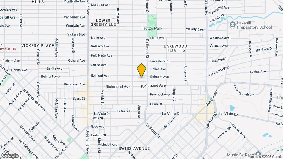 6030 Belmont Ave Map and Location Details
