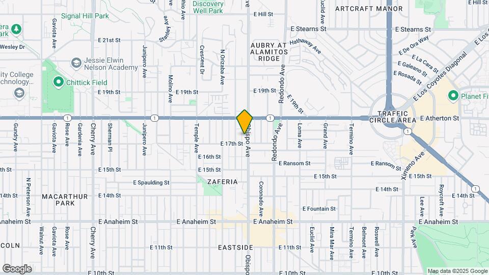 1727 Obispo Ave-Unit -08 Map and Location Details
