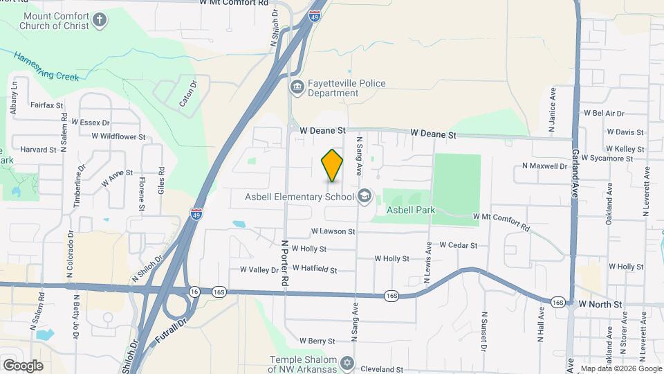 1582 Willowbrook Dr Map and Location Details