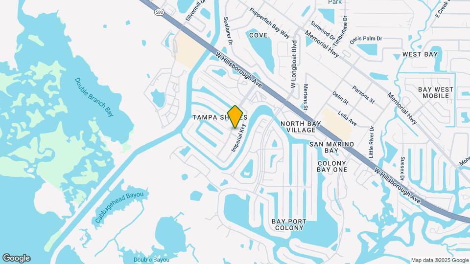 6001 Tampa Shores Blvd Map and Location Details