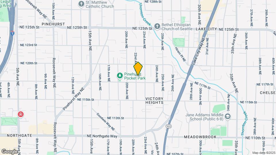 11710 22nd Ave NE Map and Location Details