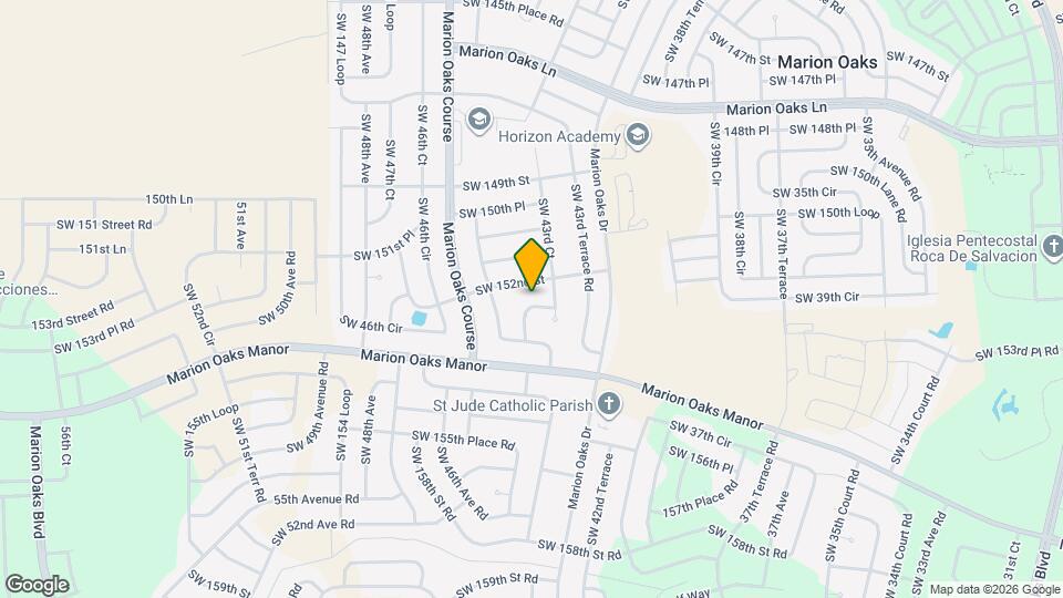 15266 SW 44th Terrace Map and Location Details