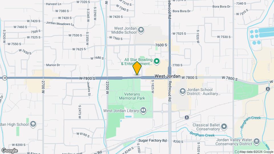 Jordanaire West Apartments Map and Location Details