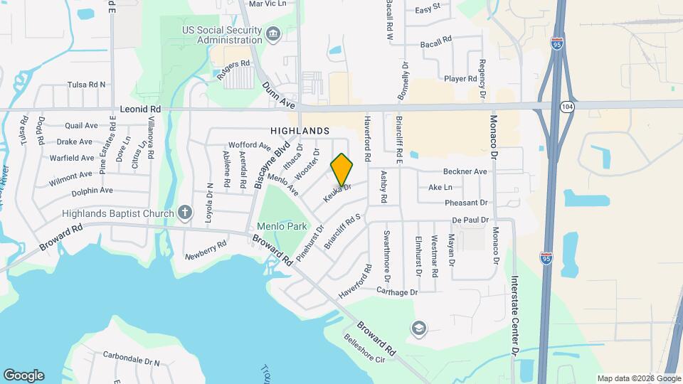 10465 Keuka Dr Map and Location Details