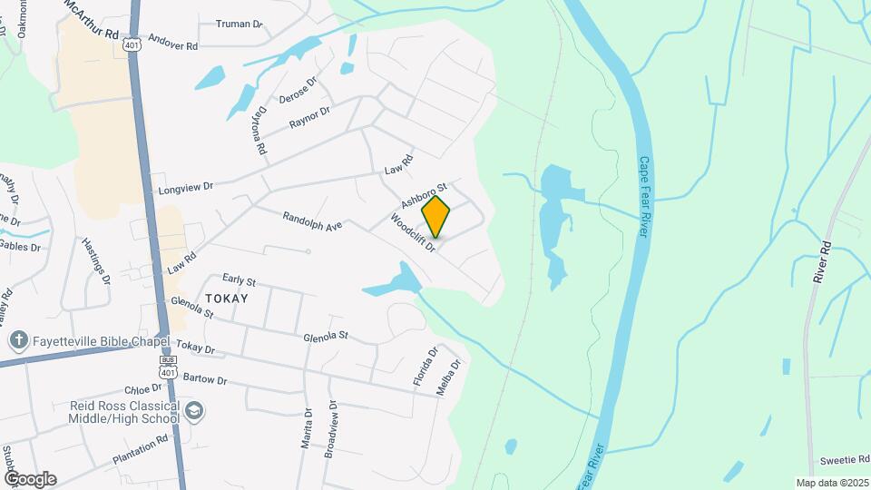 705 Buena Vista Dr Map and Location Details