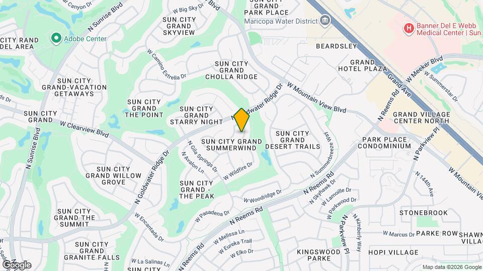 15130 W Waterford Dr Map and Location Details