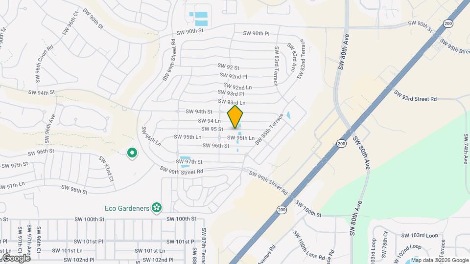 8678 SW 95 St Map and Location Details