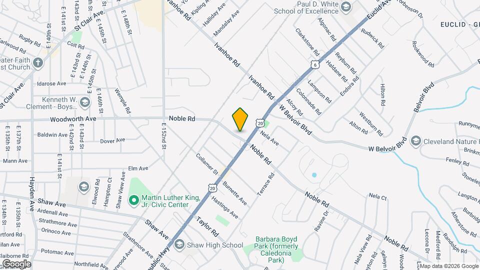 1769-1771 Noble Rd, Unit 1769-1A Map and Location Details