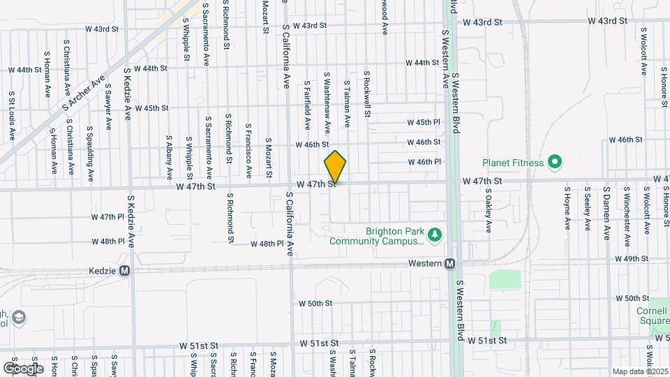 2653 W 47th St Map and Location Details