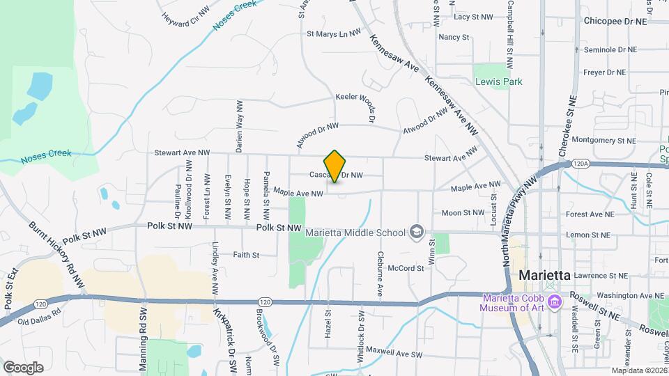 360 Maple Ave NW Map and Location Details