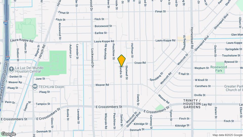 8416 Sandra St Map and Location Details