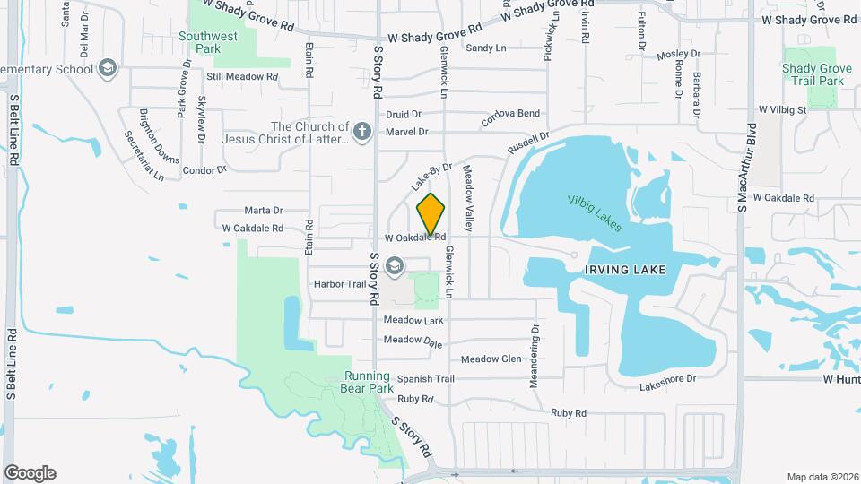 2212 W Oakdale Rd Map and Location Details