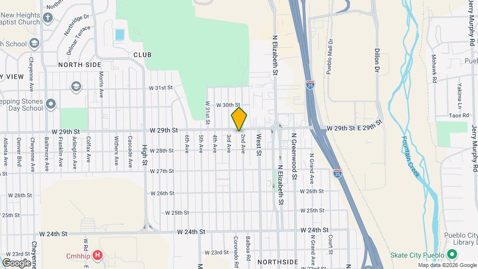 2829 2nd Ave Map and Location Details