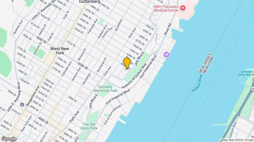 6115 JFK Blvd E Mapa y Detalles de la Ubicación
