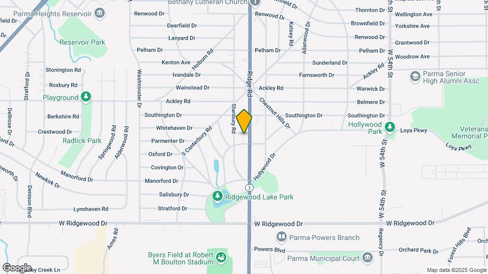 6384 Ridge Rd Map and Location Details