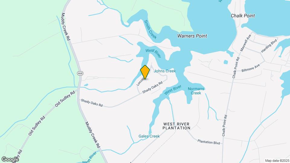 827 Locust Dr Mapa y Detalles de la Ubicación