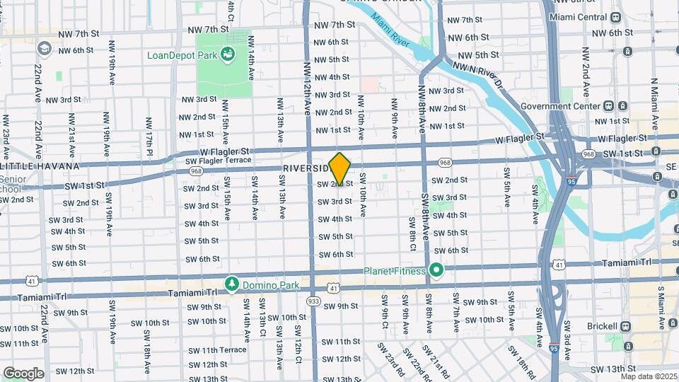 221 SW 11th Ave Map and Location Details