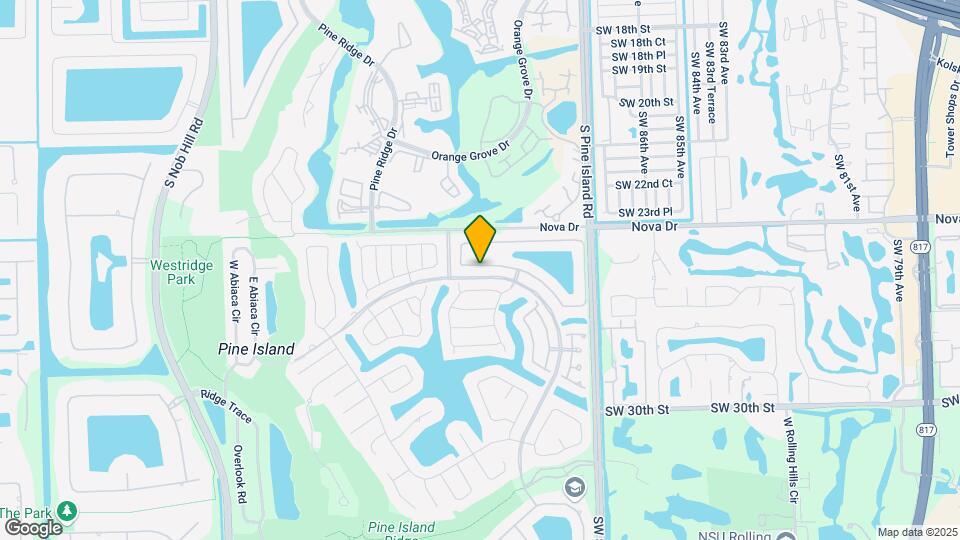 9112 Lake Park Cir S Map and Location Details