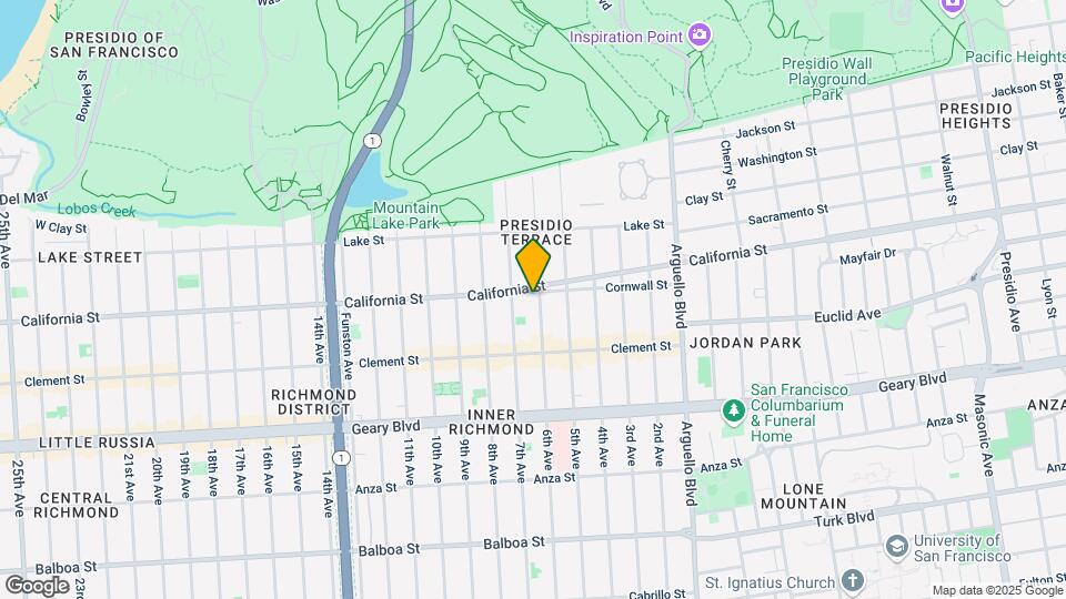 4405 California St Map and Location Details