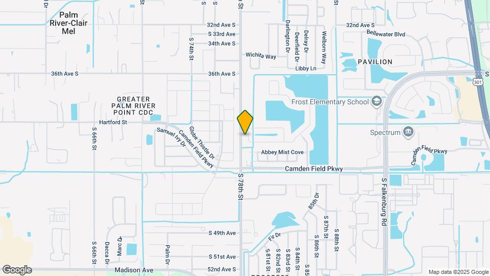 8115 Canterbury Lake Blvd Map and Location Details